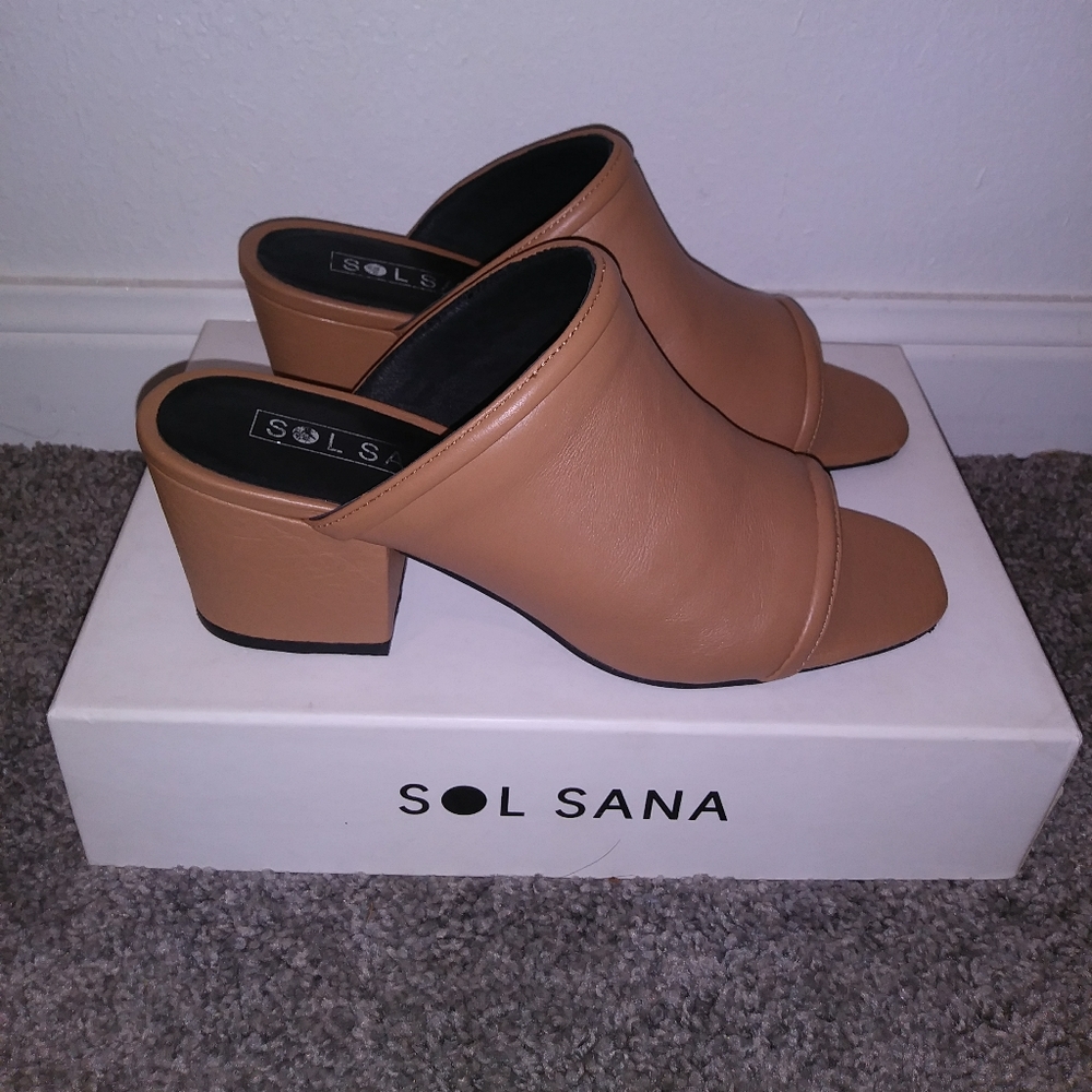 🚫NEW SOL SANA Owen Tan Mule💥 - Picture 7 of 7